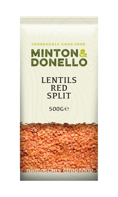 Minton & Donello | Lentils Red Split | 500g