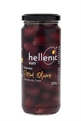 Hellenic Sun | Hellenic Sun Kalamata Pitted Olives 330g | 330g