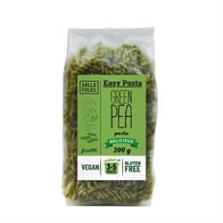 Mill & Folks | Easy Pasta Green pea pasta fusilli 200g | 200g