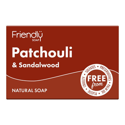 Friendly Soap | Patchouli & Sandalwood Soap | 95g