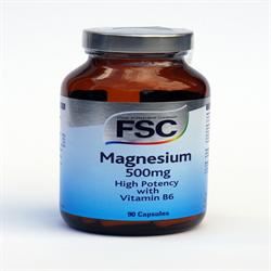 FSC | FSC Magnesium 500 90 Capsules | 90 capsule