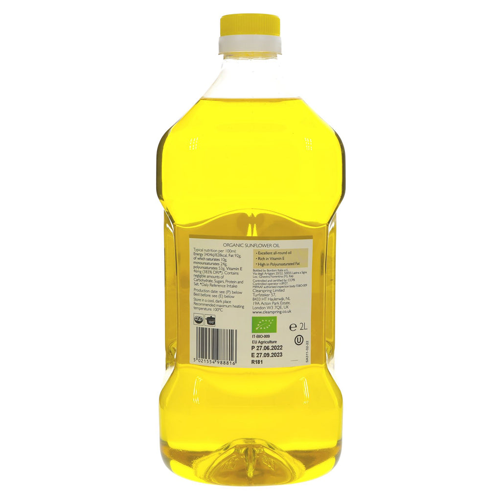 Clearspring | Sunflower Oil | 2l