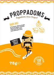 Proppadoms | Turmeric Chilli & Ginger Proppadoms 75g | 75g