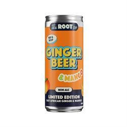 The Root Co | Mango-flavoured Ginger Beer from East African Ginger -230ml | 230ml