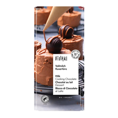 Vivani | Milk cooking chocolate | 200g