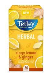 Tetley | Tetley Zingy Lemon & Ginger | 20bag