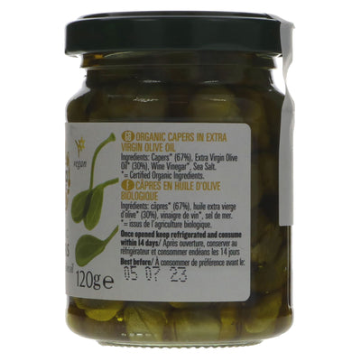 Biona | Capers In Olive Oil | 120G