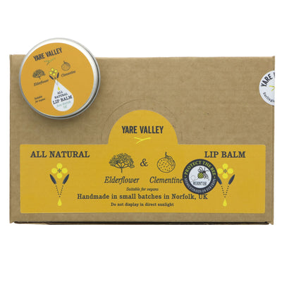 Yare Valley | Lip Balm - Elderflower & Clem | 15G