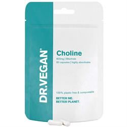 Dr Vegan | DR.VEGAN Choline (Bitartrate) 600mg | 60 capsule