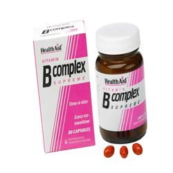 HealthAid | Vitamin B Complex Supreme Capsules 90's | 90 capsule