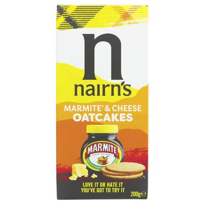 Nairn's | Marmite & Cheese Oatcakes | 200g