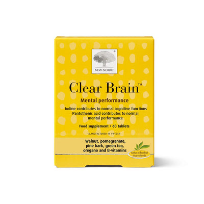 New Nordic Ltd | Clear Brain | 60tabs