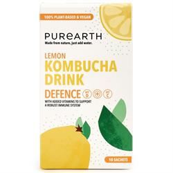 Purearth | Purearth Defence Kombucha Drink Powder 10x5g sachets Low-Cal Suga | 1 box