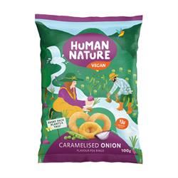 Human Nature | Human Nature Caramelised Onion Pea Rings 100g | 100g