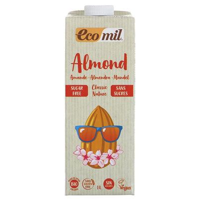 Ecomil | Almond Drink Classic Low Sugar | 1l