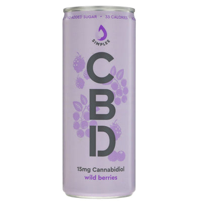 SIMPLEE CBD | CBD Infused Wild Berries | 1 x 250ML