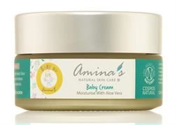 Amina's Natural Skincare | Natural Aloe Vera Baby Cream for Face & Body 120ml | 120ml