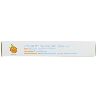 Green People | Childrens Toothpaste Mandarin - Aloe V,Mandarin,Orange,Myrrh | 50ml