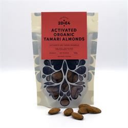 2DiE4 Live Foods | 2DiE4 Activated Organic Tamari Almonds 100g | 100g