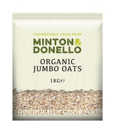 Minton & Donello | Organic Jumbo Oats | 1000g