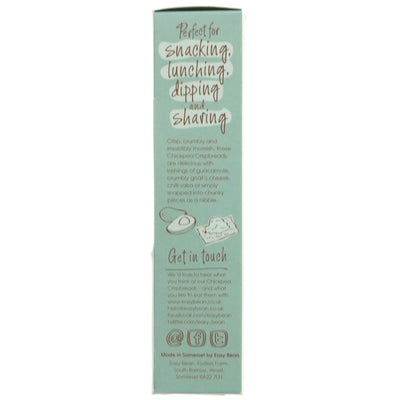 Gluten-free Chickpea Crispbread with Seeds | Handmade in Somerset | Nutty taste & crunch | Perfect for snacking & dipping | No VAT charged