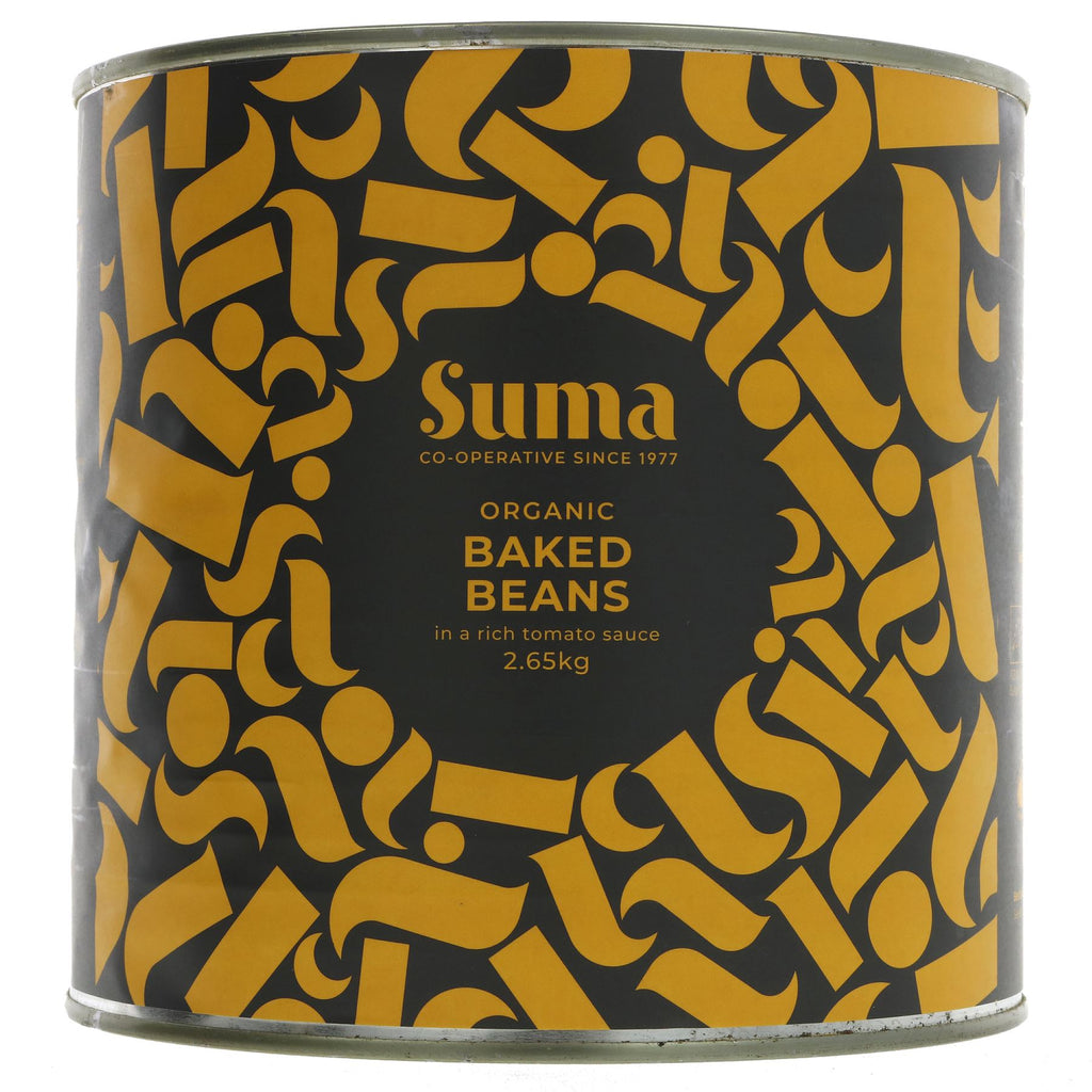 Suma | Baked Beans - Organic - Catering Size | 2.65kg