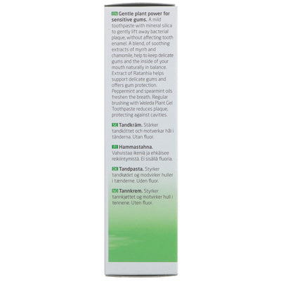 Weleda | Toothpaste - Plant Gel - gentle on tooth enamel & gums | 75ml