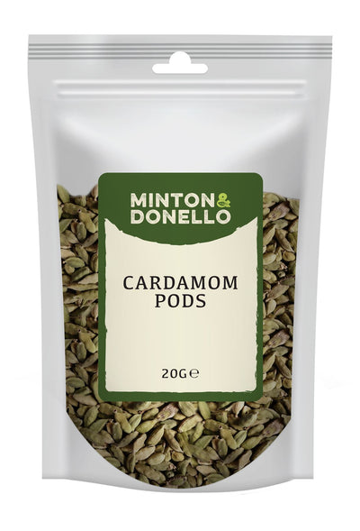 Minton & Donello | Cardamom Pods | 20g