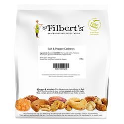 Mr Filberts | Mr Filberts Salt and Pepper Cashews 1.5kg | 1500g