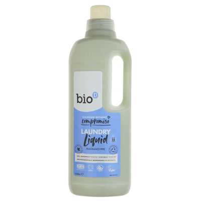 Bio D Laundry Liquid | Vegan & Environmentally Friendly Stain Remover | 1L