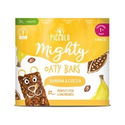 Piccolo | Mighty Oaty Banana & Cocoa Bar Multipack Box 6x20g | 6x20g