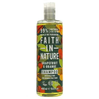 Faith In Nature | Shampoo - Grapefruit & Orange | 400ML