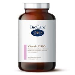 Biocare | Vitamin C 500mg 180 caps | 180 capsule