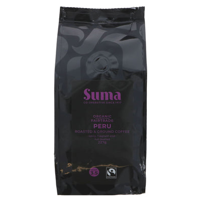 Suma | Peru Ground Coffee - Strength 3-4, Spicy, Fragrant | 227g