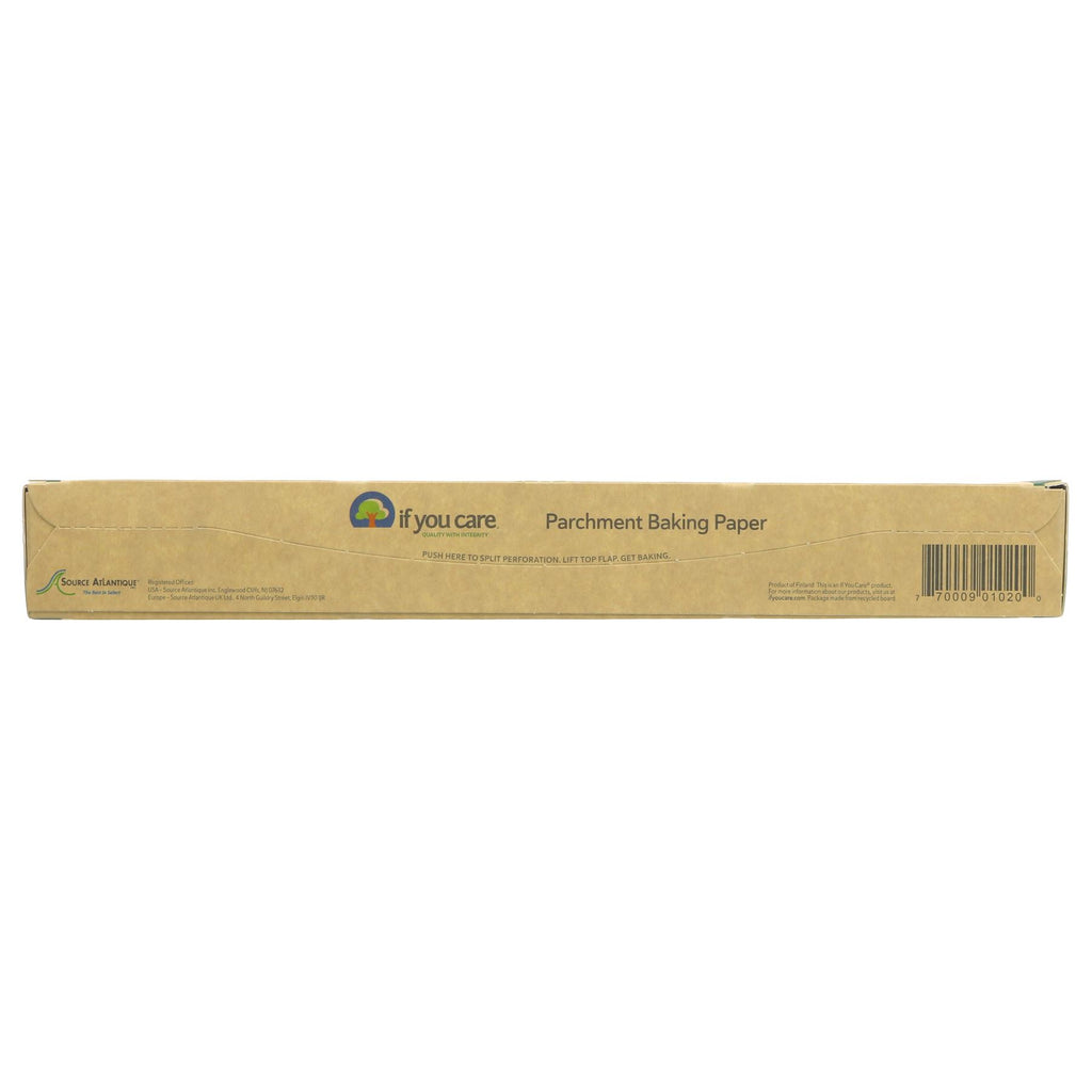 Eco-friendly Parchment Baking Paper - Unbleached & Chlorine-free - 19.8x33cm - Perfect for Baking, Roasting and Reheating. Vegan.