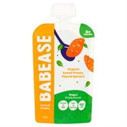 Babease | Organic Sweet Potato Peas & Spinach 100g | 100g