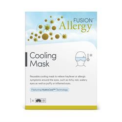 Fusion Allergy | Fusion Allergy Cooling Eye Mask re-useable. | 1 box