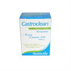 HealthAid | Castroclean (Castor Oil 700mg) - 60 Capsules | 60 capsule