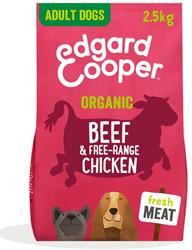 Edgard and Cooper | Organic Beef and Chicken Beetroot Coconut & Kale for Dogs 2.5kg | 2500g