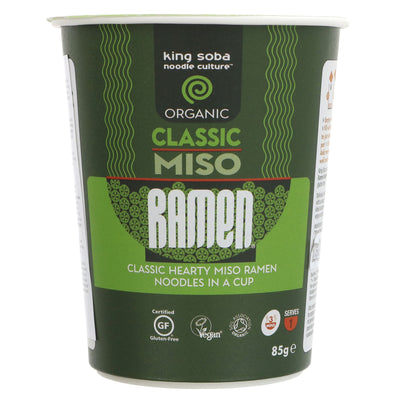 King Soba | Organic Classic Miso Ramen | 85g