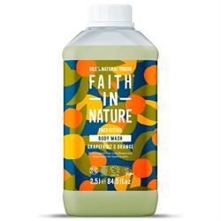 Faith in Nature |  Faith In Nature Grapefruit & Orange Body Wash 2.5L | 2.5l