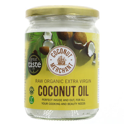 Organic, vegan-friendly Raw Extra Virgin Coconut Oil for cooking, baking, and spreading. Packed with health benefits.