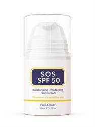 SOS Serum Skincare | SOS SPF 50 Sun Cream 50ml | 50ml