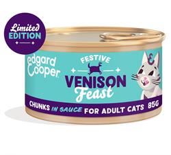 Edgard and Cooper | Cat Chunks Venison Festive 85g | 85g