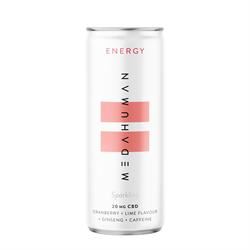 Medahuman | MEDAHUMAN ENERGY is a cranberry and lime flavoured CBD+ drink | 250ml