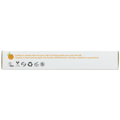 Green People | Childrens Toothpaste Mandarin - Aloe V,Mandarin,Orange,Myrrh | 50ml