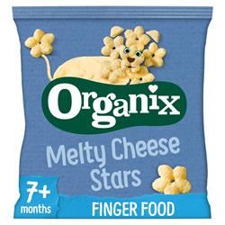 Organix | Melty Organic Cheese Stars Baby Finger Food Snacks 20g | 20g