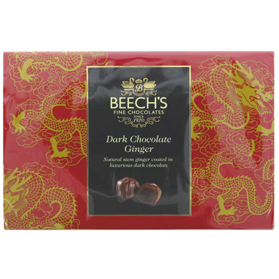 Beech's Fine Chocolates | Dark Chocolate Ginger | 200g