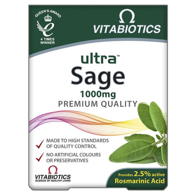 Vitabiotics | Ultra Sage | 30tabs