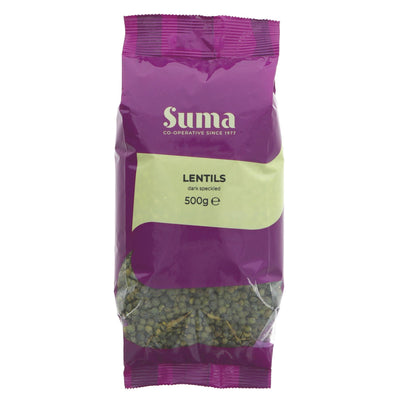 Suma | Lentils - Dark Speckled - Previously called Puy type | 500g